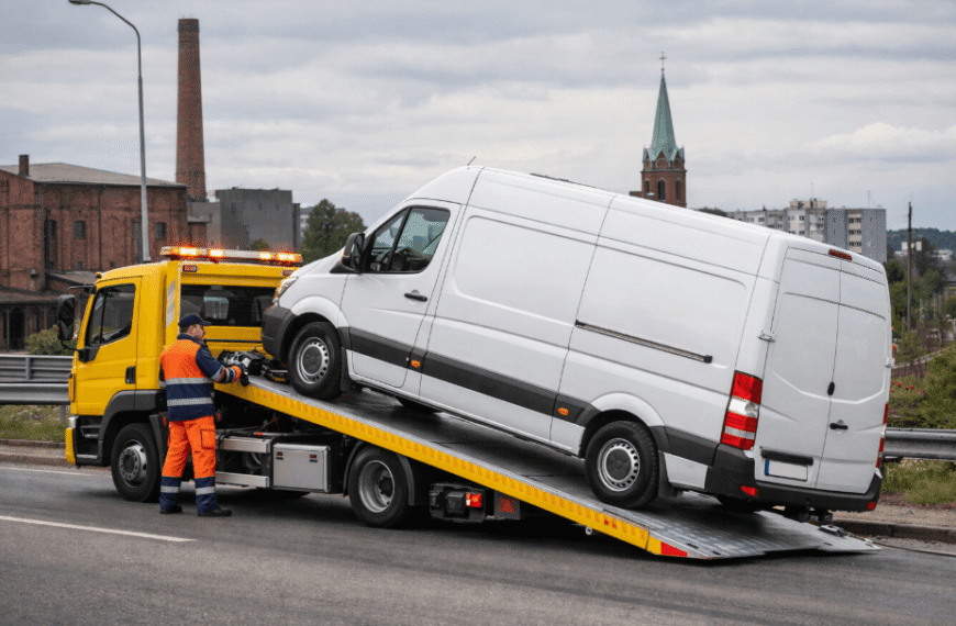 Van Towing in Siemianowice Śląskie – Fast, Safe, and Reliable