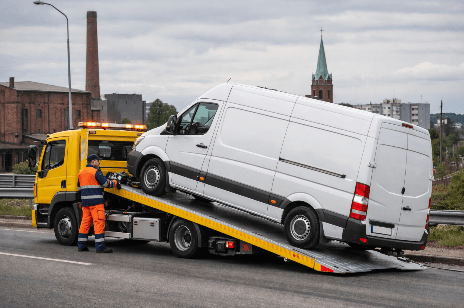 Van Towing in Siemianowice Śląskie – Fast, Safe, and Reliable
